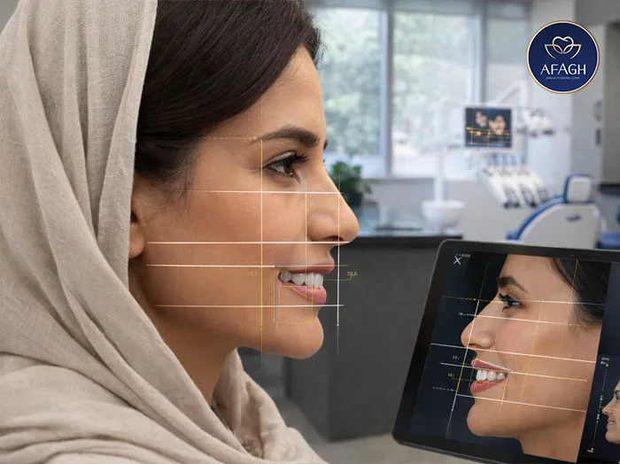 آنالیز دیجیتال لبخند و تناسب دندان‌ها با فرم صورت