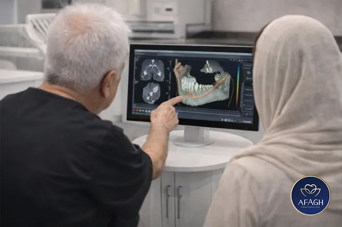 بررسی استخوان فک برای کاشت ایمپلنت دندان در الهیه