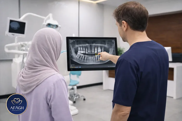 مشاوره تخصصی ایمپلنت دندان در کلینیک آفاق الهیه