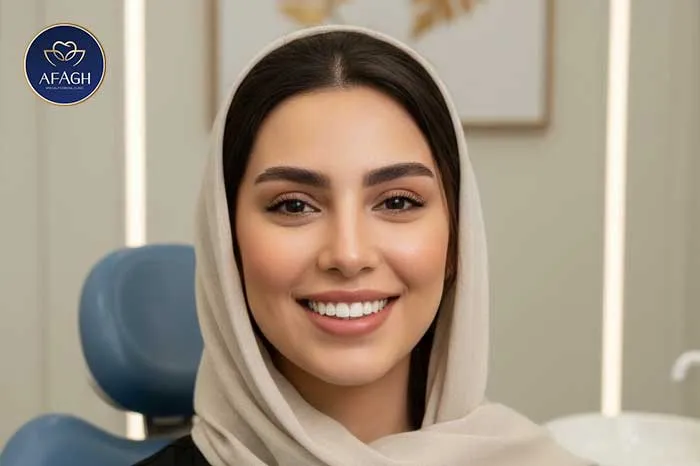 نتیجه طبیعی لمینت و کامپوزیت دندان در الهیه