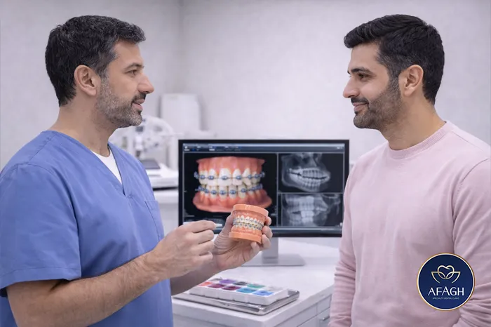 مشاوره تخصصی ارتودنسی دندان در کلینیک آفاق الهیه