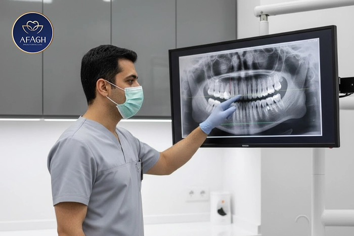 بررسی رادیوگرافی فک برای ارتودنسی در الهیه تهران
